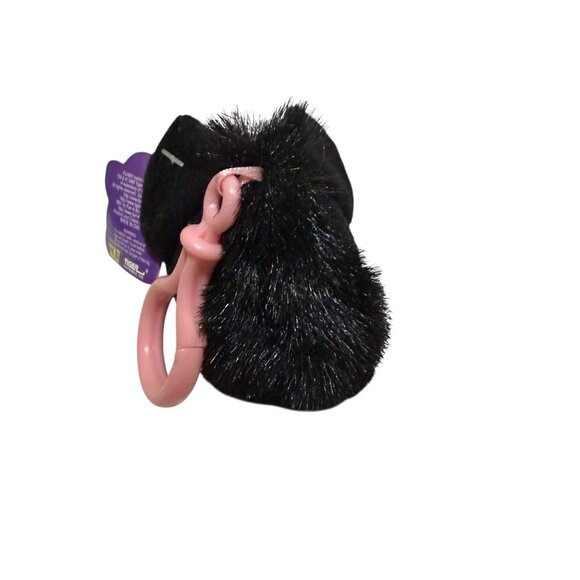 Vintage 1999 Tiger Electronics Talking Furby Mini Clip-on Keychain Black Works - Picture 3 of 6